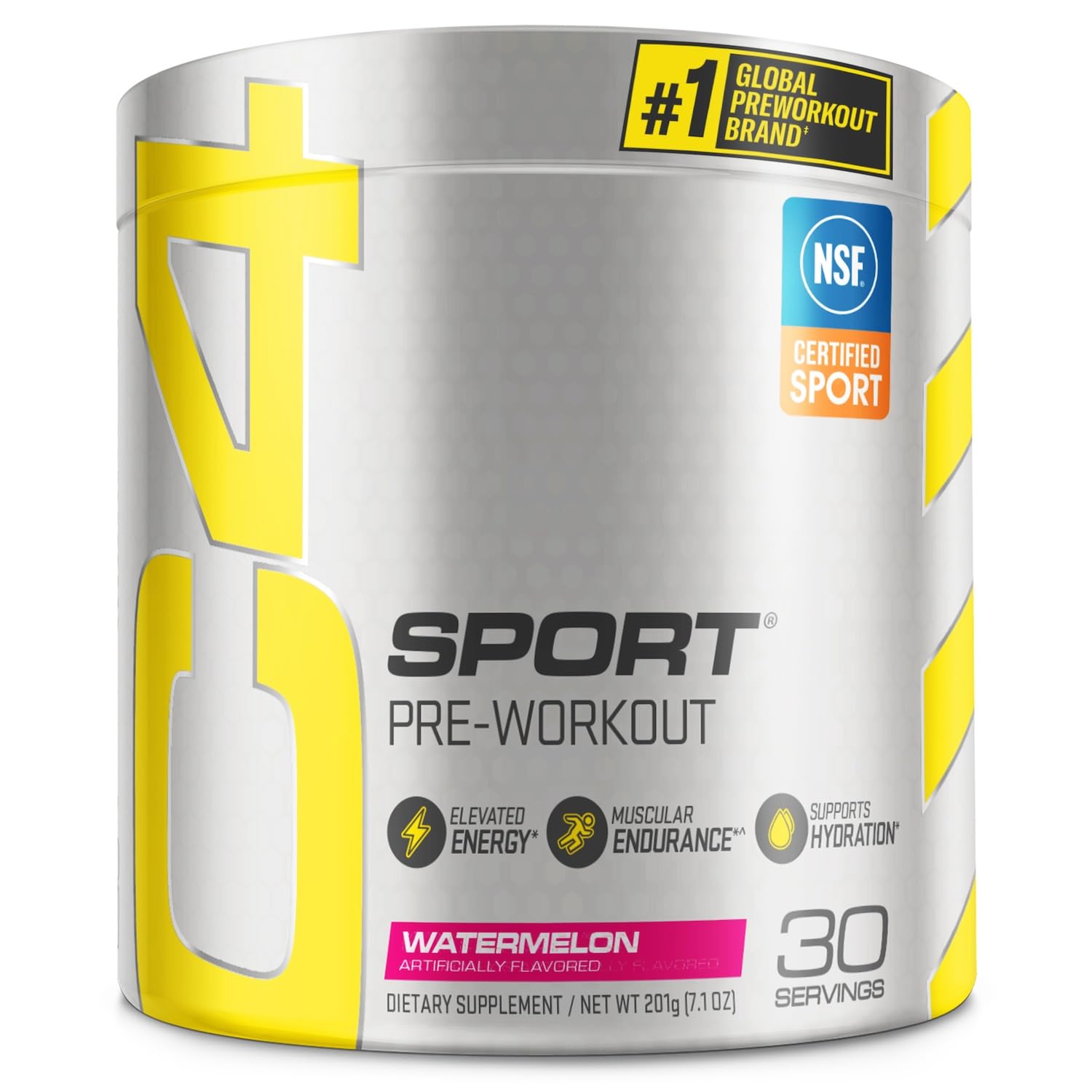 C4 Ripped Sport Pre Workout Powder Fruit Punch - NSF Certified for Sport + Sugar Free & C4 Sport Pre Workout Powder Watermelon - Pre Workout Energy with Creatine + 135mg Caffeine