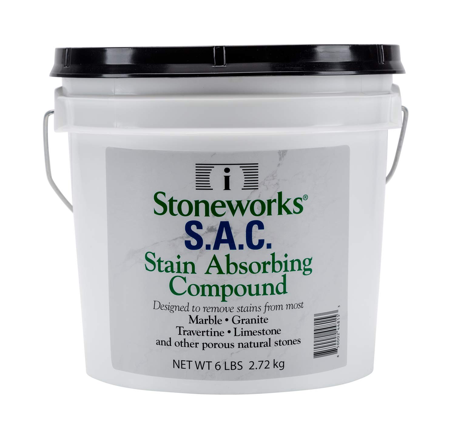 SAC Poultice Powder (6 Lb) Designed to Eliminate Stains Such as Coffee, Tea, Oil, Grease, Butter and Other Non-Acid Stains from Marble, Granite, Li...