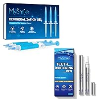 Teeth Powder and 3PCS Remineralization Gel, Tooth Stain Remover and Clean, Remineralizing Gel for Reduce Teeth Sensitivity After Teeth Whitening
