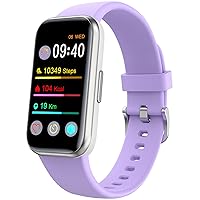 Fitness Tracker with Blood Oxygen, 24/7 Heart Rate and Sleep Tracking, IP68 Waterproof Activity Sport Health Tracker Smart Watch with Step Counter Pedometer for Women Men