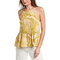 Ted Baker Mahbel Square Neck Top with Lace-Up Back