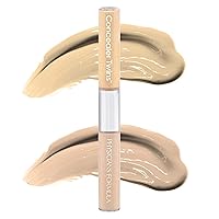 Cream Dual-Ended Concealer Stick Yellow/Light, Neutralizing, Dark Circles, Scars, Blemishes, Eyes
