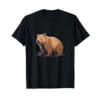 Funny Baby Wombat Face T-Shirt