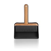 EVA SOLO | Hand Brush and Dustpan | Good Hygiene at Any time - The Silicone Hair Easily removes dust, Crumbs etc. and can be Rinsed | Cleaning