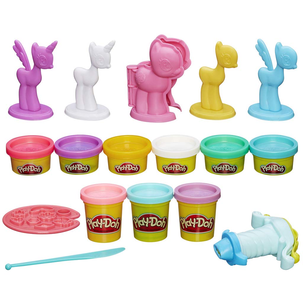 Play-Doh My Little Pony Make 'n Style Ponies, Ages 2 and Up (Amazon Exclusive)