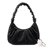 Mini Purse Shoulder Bags - Cute Hobo Tote Handbag Clutch Purses For Women Trendy Pearl Bag