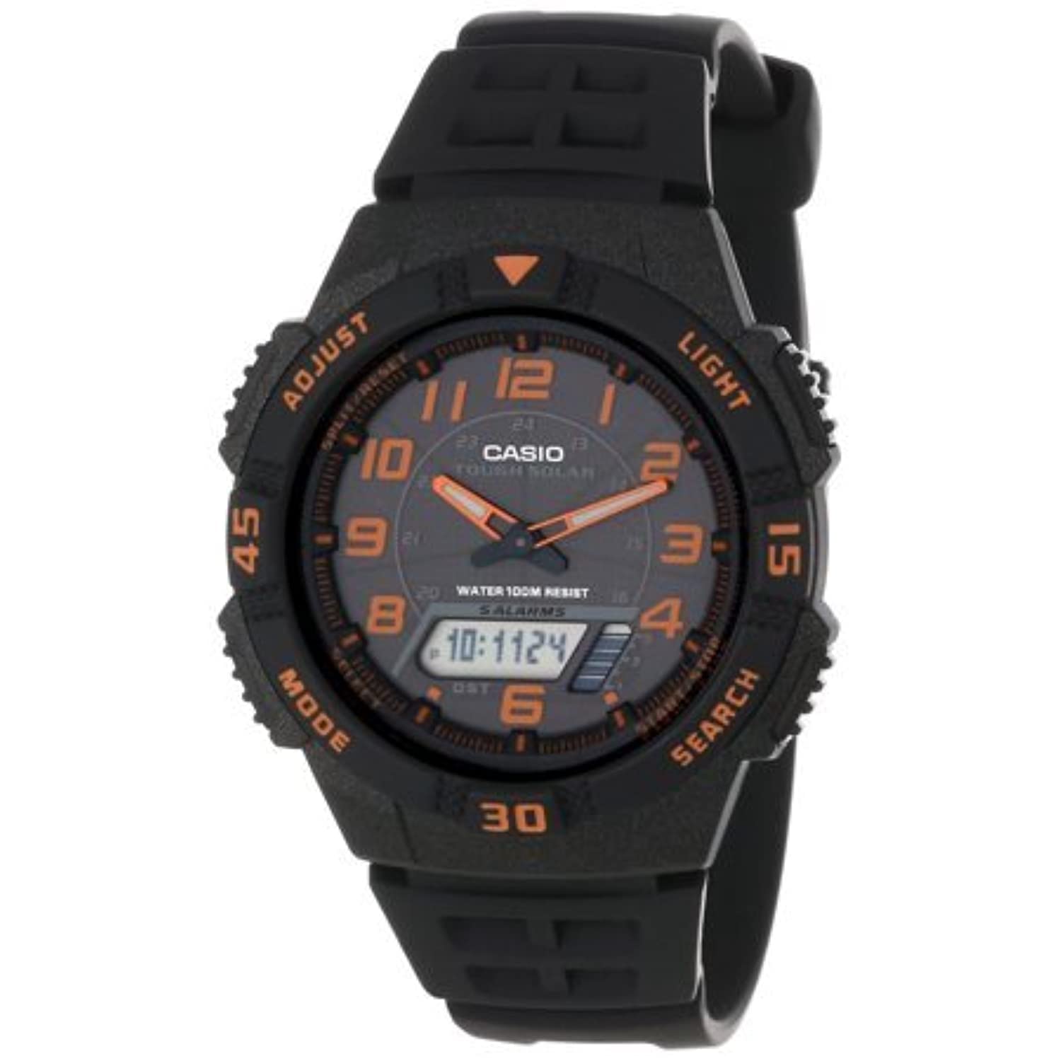 Casio Men's AQS800W Slim Solar Multi-Function Ana-Digi Sport Watch