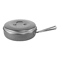 TRANGIA Non Stick Frypan with Lid and Handle (7.8-Inch)