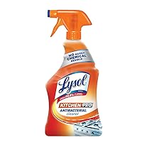 Lysol Kitchen Pro Antibacterial Cleaner Trigger, Orange , 22 oz