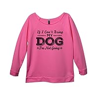 Girls Cute Dog Lovers Tank Top If I Cant Bring My Dog Im Not Coming