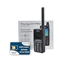 Thuraya XT Pro Satellite Phone & NOVA SIM with 30 Units (33 Minutes) with 365 Day Validity