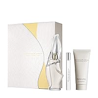 Donna Karan Cashmere Mist Cashmere Essentials 3 Piece Gift Set For Women - Eau de Parfum Perfume Spray 3.4 Fl. Oz, Purse Spray 0.34 Fl. Oz, & Body Lotion 3.4 Fl. Oz.