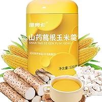 Chinese yam, kudzu root, corn paste 17.63 oz/520g Instant porridge for breakfast with mixed grains Corn porridge Sugar free meal substitute Nutritional powder for cooked cereals instant soup packets