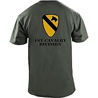 Army 1st Cavalry Division Full Color Veteran T-Shirt