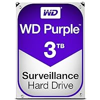 Western Digital Purple 3TB Surveillance Hard Disk Drive - 5400 RPM Class SATA 6 Gb/s 64MB Cache 3.5 Inch - WD30PURX [Old Version]