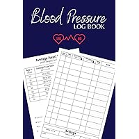 Blood Pressure Log Book: for Daily Recording, Monitor and Tracking of Blood Pressure at Home (Pocket Size) (Blood Pressure and Blood Sugar Log Book)