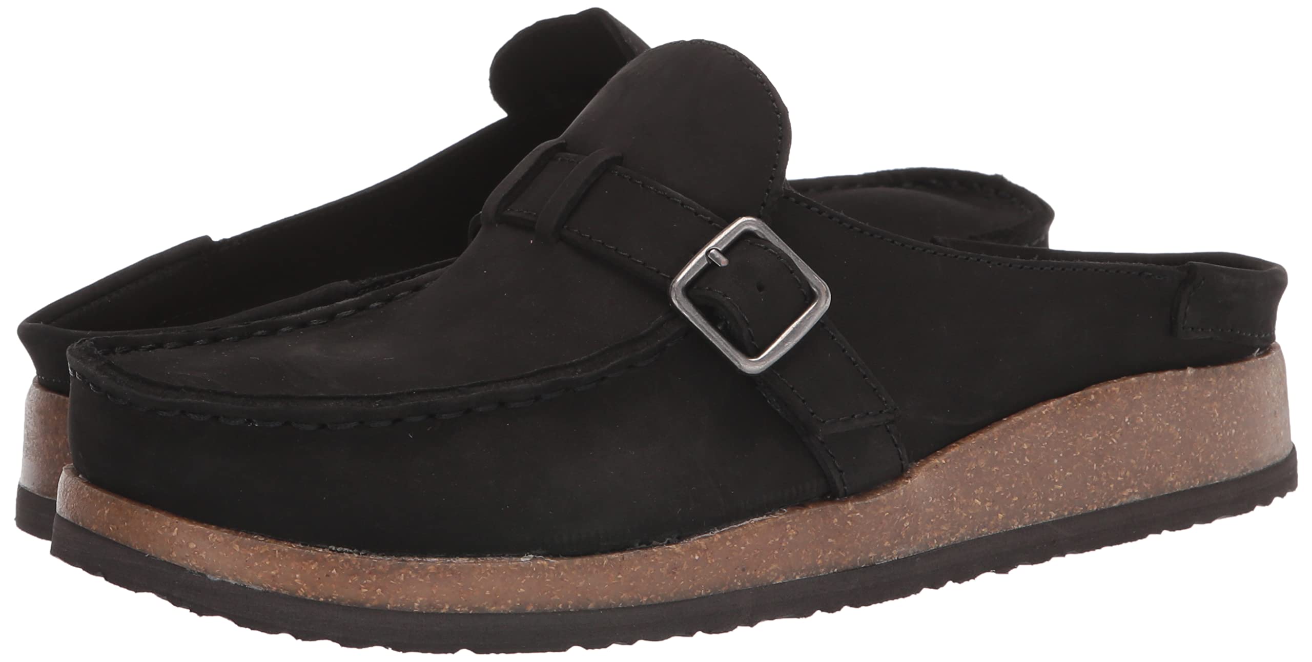 WHITE MOUNTAIN Shoes Bayhill Leather Footbeds Clog