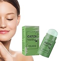 Oneews Green Tea Mask Stick, Green Tea Deep Cleanse Mask Stick, face blackhead remover, Suitable for All Skin Type (1, Green tea cleansing oilcontrol solid mask)