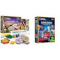 National Geographic Arts, Crafts & Gross Science Kit Bundle for Kids
