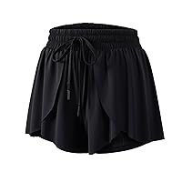 Blaosn Flowy Running Shorts for Women Gym Yoga Workout Athletic Tennis Skirt Sweat Short Skort Cute Trendy Clothes Summer