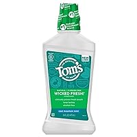 Tom's of Maine (NOT A CASE) Wicked Fresh Mouthwash Cool Mountain Mint
