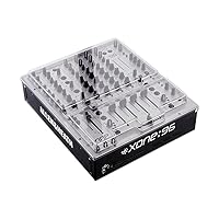 Decksaver Cover for Allen & Heath Xone 96 - Super-Durable Polycarbonate Protective lid in Smoked Clear Colour, Made in The UK - The DJs' Choice for Unbeatable Protection