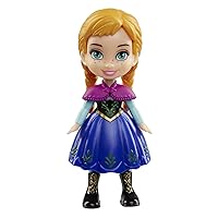 Disney Princess Poseable Anna Movie Dress Mini Toddler Frozen Doll 3