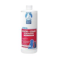 Pet Odor and Stain Eliminator - 32 oz. Liquid Concentrate - Makes Over 2.5 Gallons Cleaner - Bio-enzymatic Formula Eliminates Old and New Pet Odors and Pet Stains (Packaging May Vary)