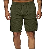 Shorts for Mens, Premium Golf Stretch Board Shorts, Mens Swim Trunks, Summer Shorts Drawstring Pockets Elastic Sports Shorts