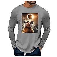 Mens Henley T Shirts Short Sleeve White Tee Men Small Cotton T Shirts for Men Tall Purple