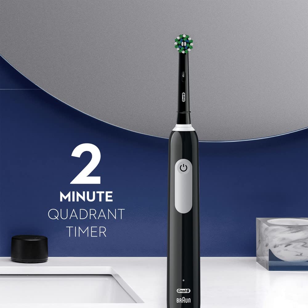 Oral-B Pro 1000 Rechargeable Electric Toothbrush, Black