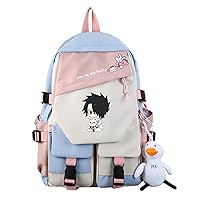 Anime The Promised Neverland Backpack Bookbag Shoulder School Bag Daypack Laptop Bag 4