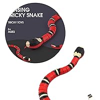 VINGVO Toy Snake Wagging Tail USB Charging Electronic Pet Cat Toy