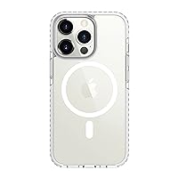 Prodigee Magneteek White | Apple iPhone 13 Pro Max Case | Magnetic Wireless Chargers | Military Grade Drop Tested |Dual Layer Protection |Scratch Resistant |Shockproof |6.7 inches