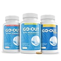GO-Out Bundle - Comprehensive Uric Acid Management Solution with Daily Maintenance, Extra Strength, and Now!