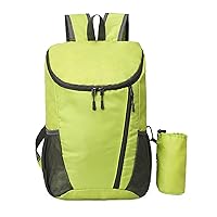 Foldable Outdoor Travel Backpack Unisex Lightweight Sport Hiking Backpack for Camping and Travel (Green)