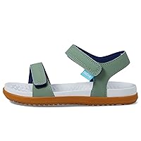 Native Shoes Kids Charley Sugarlite Sandals for Little Kid - Man-Made Upper and Lining, Hook-Loop Closure, and Open Round Toe Style
