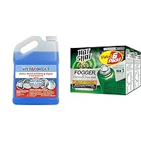 Moss, Mold, Mildew, & Algae Stain Remover Multi-Surface Outdoor Cleaner Concentrate & Hot Shot Fogger with Odor Neutralizer, Kills Roaches, Ants, Spiders & Fleas