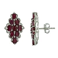Carillon Eternity 925 Sterling Silver Earrings for Women Jewelry for Women