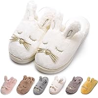 Caramella Bubble Bunny Slippers for Women Fuzzy Cute Animal Memory Foam Indoor House Slippers Easter Thanksgiving Christmas Slippers Gifts