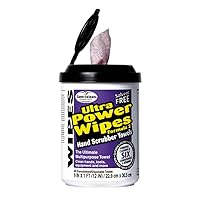 Hand Cleaner, Canister Hand Scrubber Wipes (UPW), 90 ct.