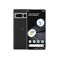 Pixel 7 Pro - 5G Android Phone - Unlocked Smartphone with Telephoto/Wide Angle Lens, and 24-Hour Battery - 128GB - Obsidian