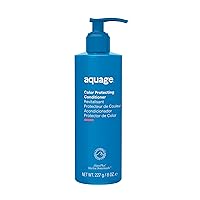 Aquage Color Protecting Conditioner, Deep-Penetrating Moisturizer Seals in Haircolor, Infused with Nutrient-Rich Sea Botanicals, Restores Hair and Adds Shine, 8 oz