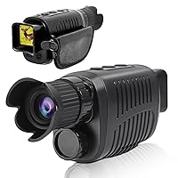 Night Vision Goggles, R7 Digital Night Vision Monoculars for 100% Darkness, Infrared Night Vision Scope 1080p Full HD Save Photo & Video for Hunting, Travel, Surveillance