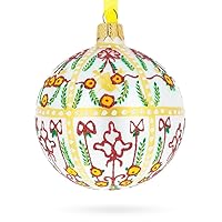 Regal 1901 Gatchina Palace Royal Egg - Blown Glass Ball Christmas Ornament 3.25 Inches
