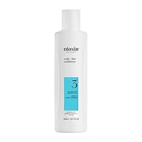 System 3 Scalp + Hair Conditioner - Hair Thickening Conditioner for Damaged Hair with Light Thinning, 10.1oz