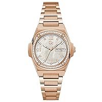 Gc Watches Coussin Shape Lady Womens Analog Quartz Watch with Stainless Steel Bracelet Y98002L1MF