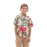 Boys Royal Hawaiian S/S Kalani Aloha Shirt