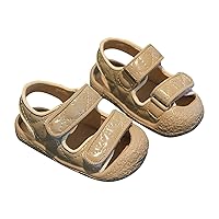 Barefoot Ride Summer New Soft Bottom Breathable Non Slip Solid Color Children's Fashion Casual Pool Slides for Girls