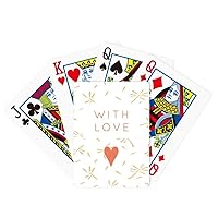 Love Flower Abstract Plants Art Poker Playing Magic Card Fun Board Game